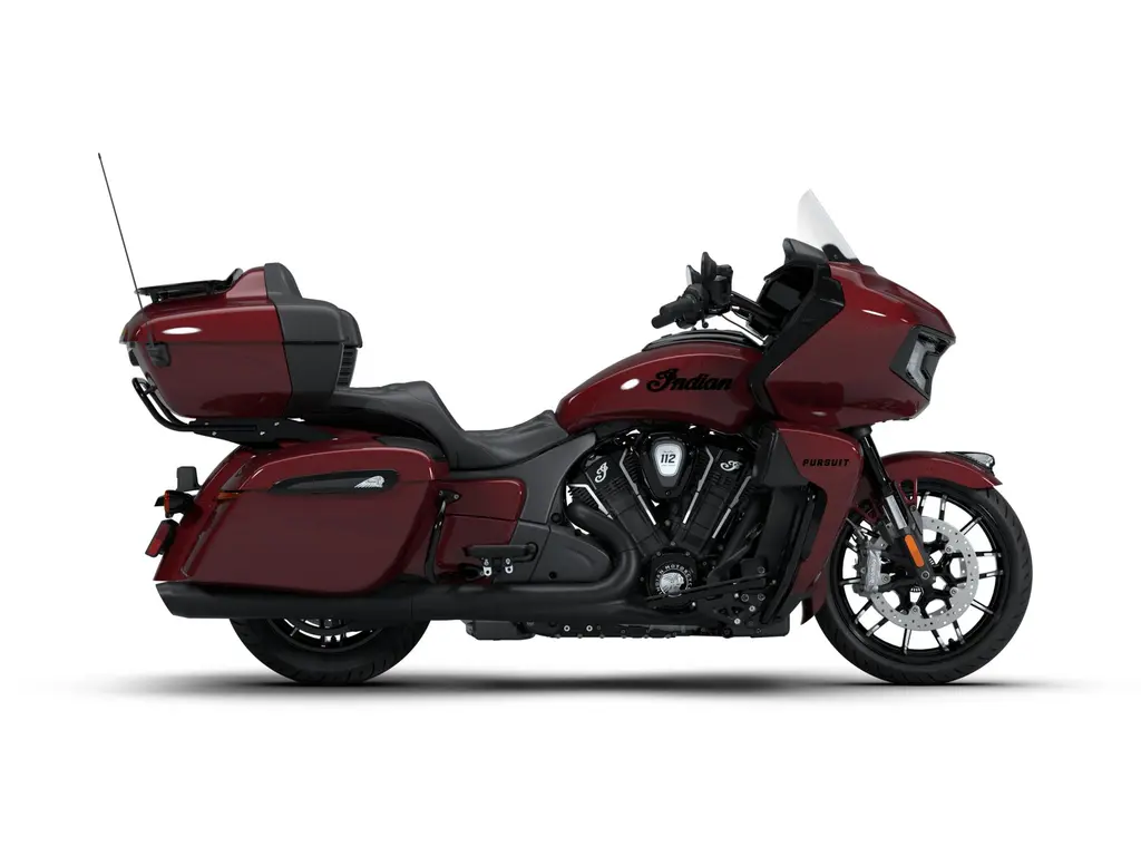 2026 Indian Motorcycle Indian Pursuit Dark Horse with 112 and PowerBand Audio Package Maroon Metallic