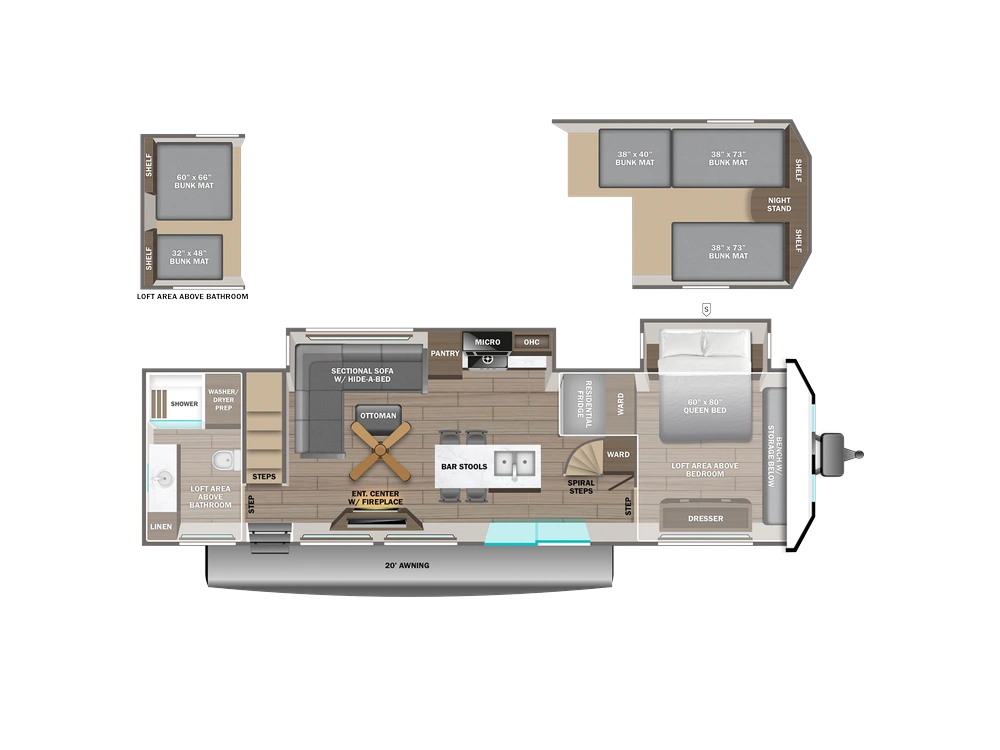 2026 Jayco Jay Flight Bungalow Jay Flight Bungalow JayLoft alt