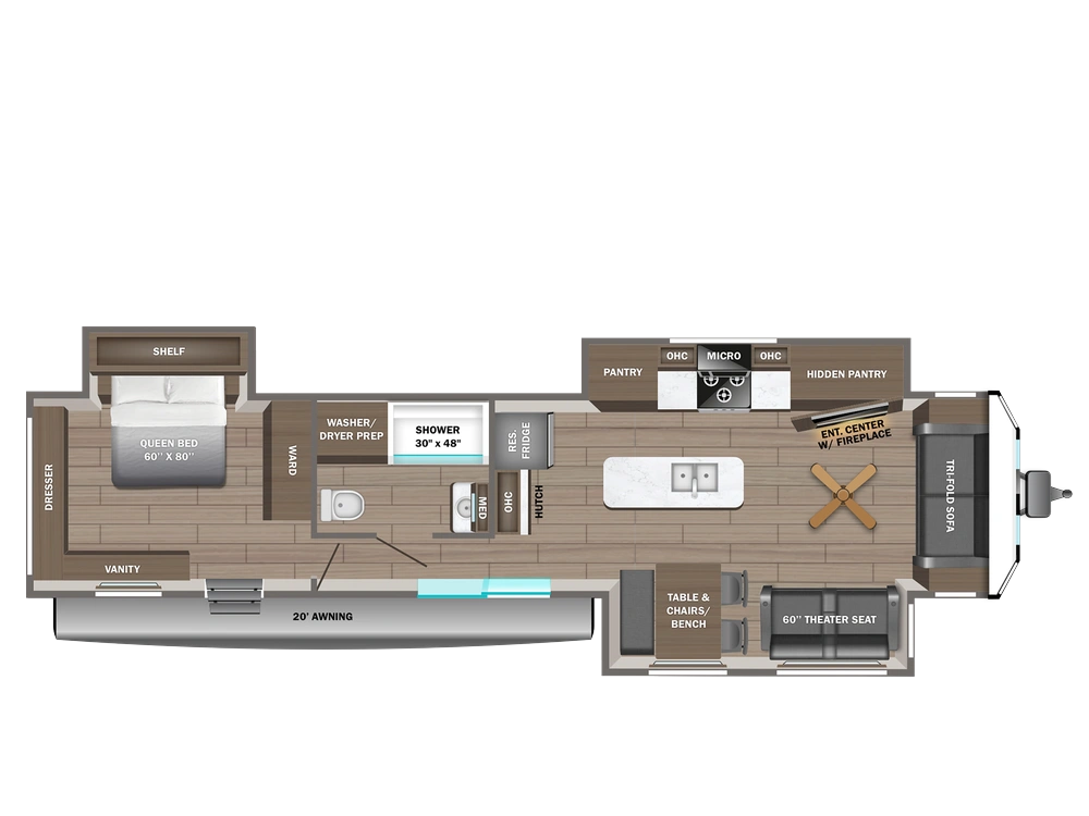 2026 Jayco Jay Flight Bungalow Jay Flight Bungalow 401FLTS DS alt