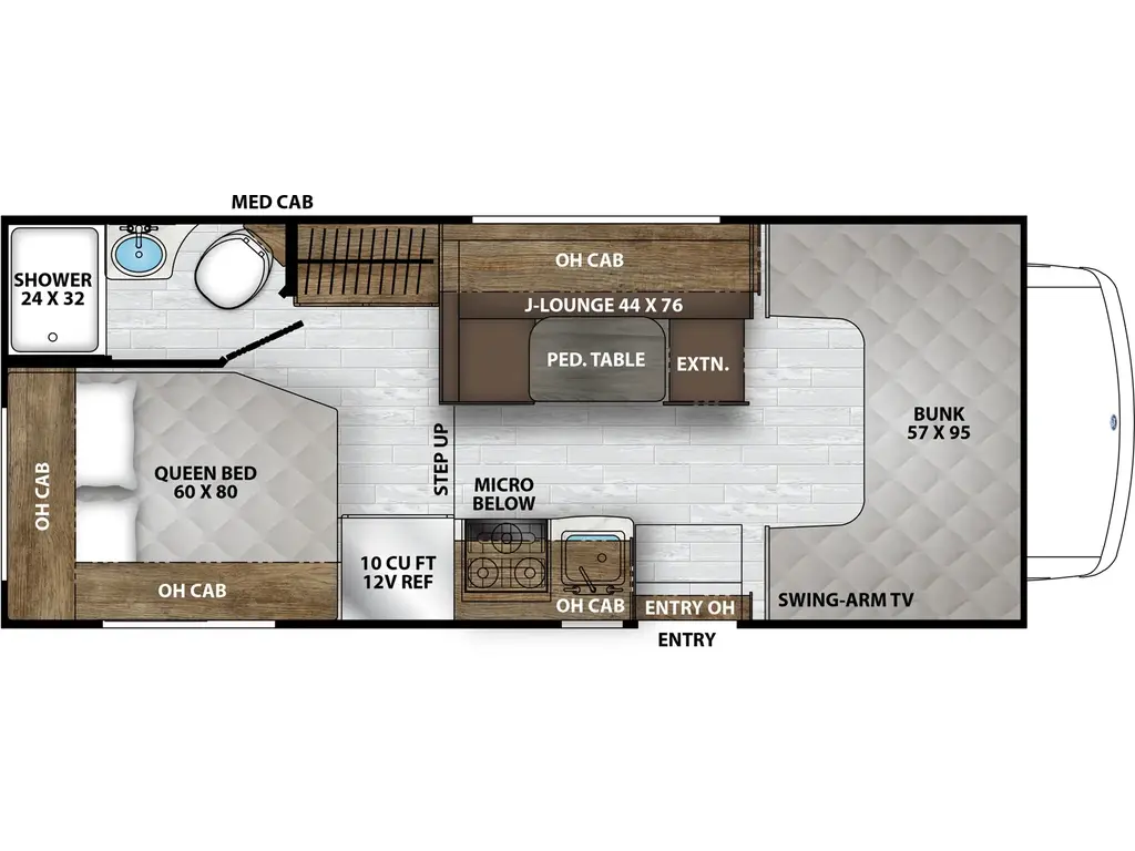 2026 Coachmen Leprechaun 210QSS - Ford E-350