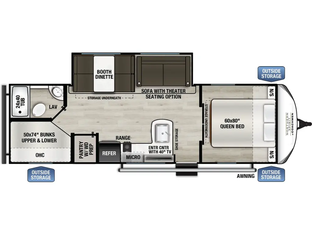 2026 Coachmen Northern Spirit SE 26BH
