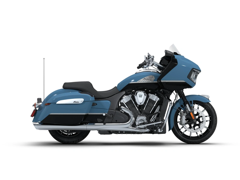 Indian Motorcycle Indian Challenger Limited Indian Challenger Limited with 112 and PowerBand Audio Package Storm Blue with Black Metallic 2026 alt