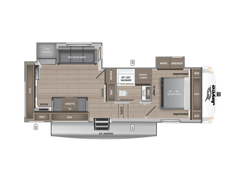 2026 Jayco Eagle SLE Fifth Wheels Eagle SLE Fifth Wheels 24MLE alt