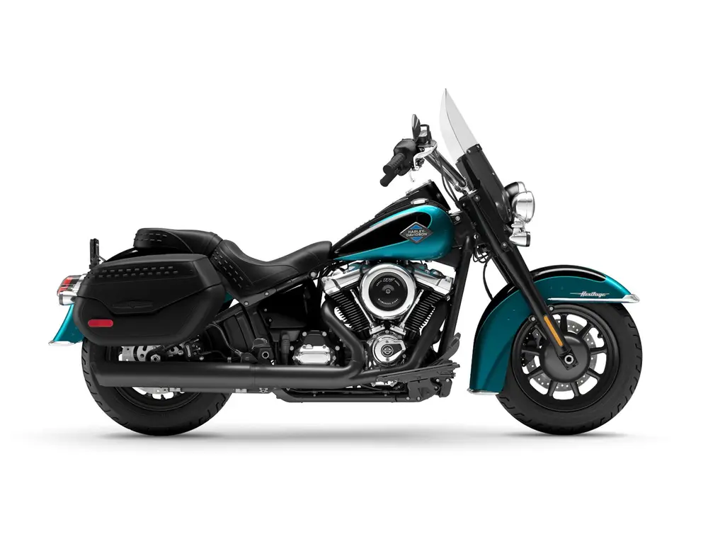 Harley-Davidson Heritage Classic Teal Thunder/Vivid Black (Cast Wheels) 2026