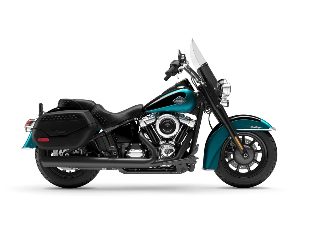 2026 Harley-Davidson Heritage Classic Heritage Classic Teal Thunder/Vivid Black (Cast Wheels) alt