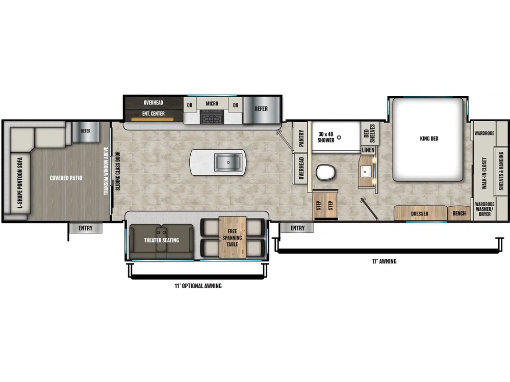 Coachmen Brookstone Brookstone 318RLL 2026
