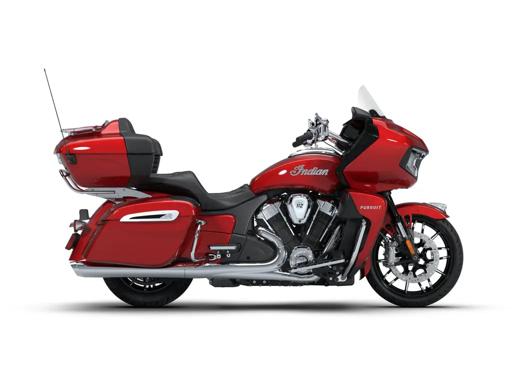Indian Motorcycle Indian Pursuit Limited with 112 and PowerBand Audio Package Sunset Red Metallic 2026