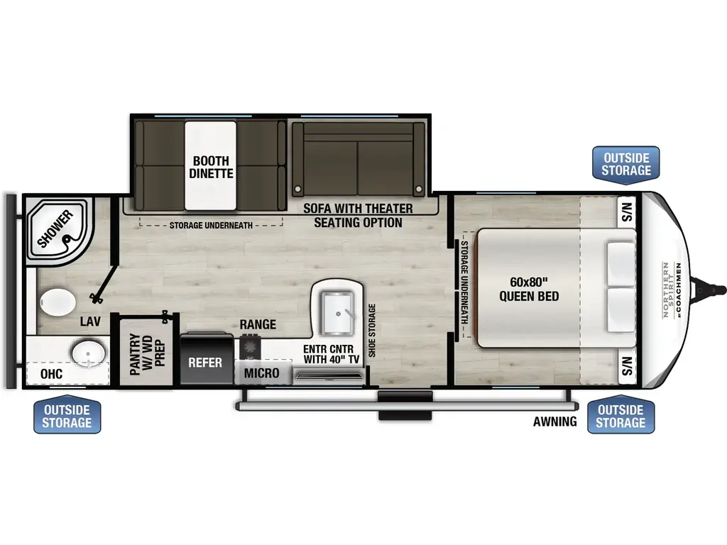 2026 Coachmen Northern Spirit SE 24RB