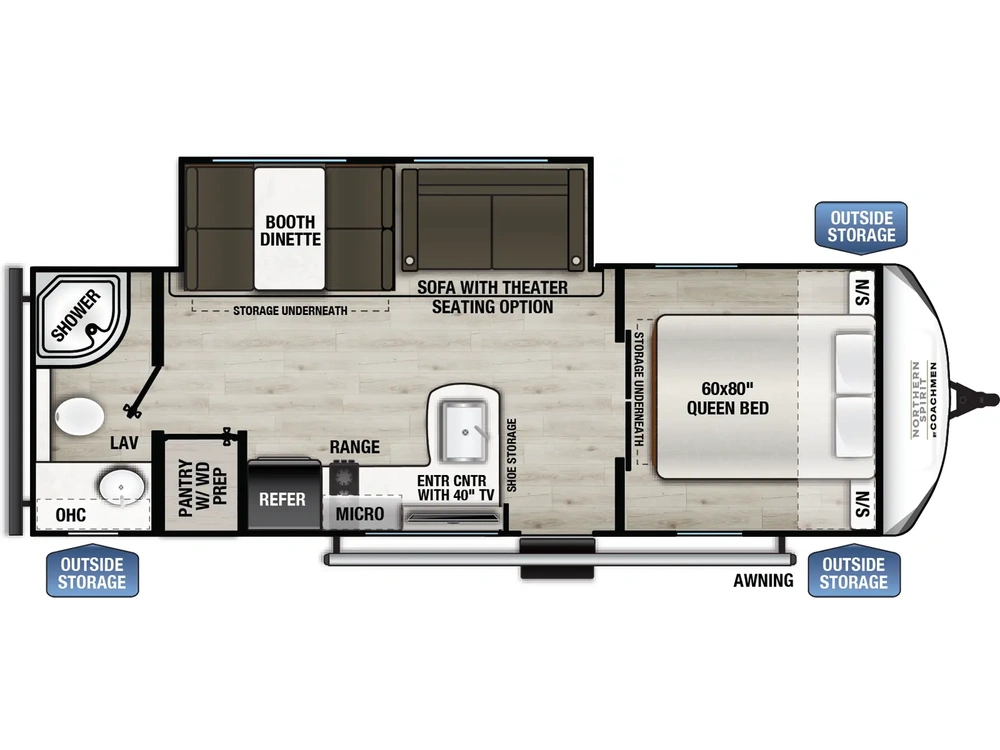2026 Coachmen Northern Spirit SE Northern Spirit SE 24RB alt