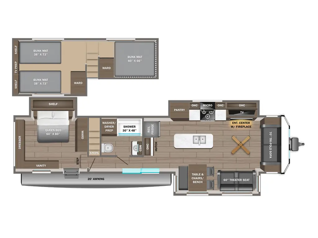 Jayco Jay Flight Bungalow 401LOFT DS 2026