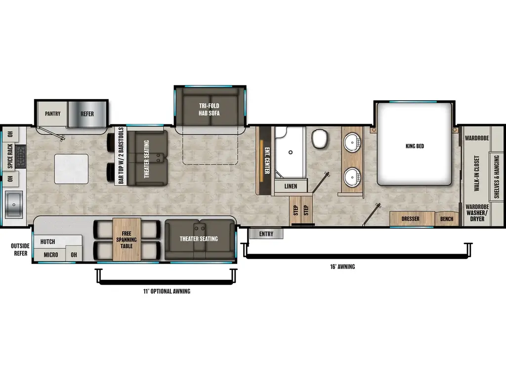 2026 Coachmen Brookstone 374RK