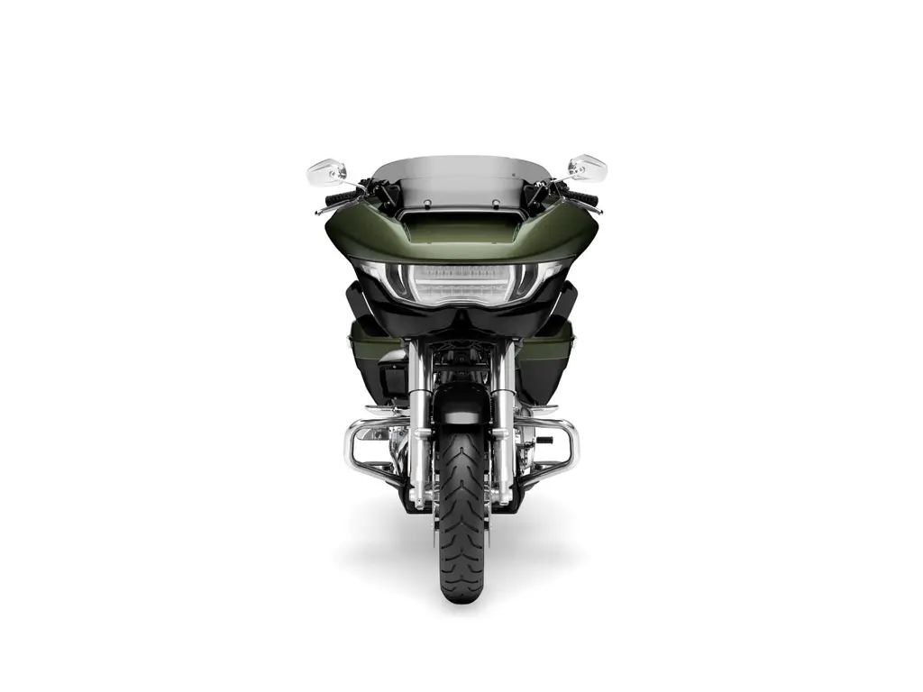 2026 Harley-Davidson Road Glide® Olive Steel Metallic/Vivid Black (Chrome Finish)
