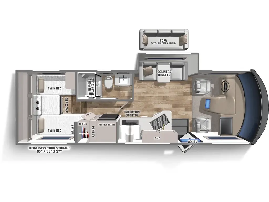 2026 Coachmen Euro 25TB