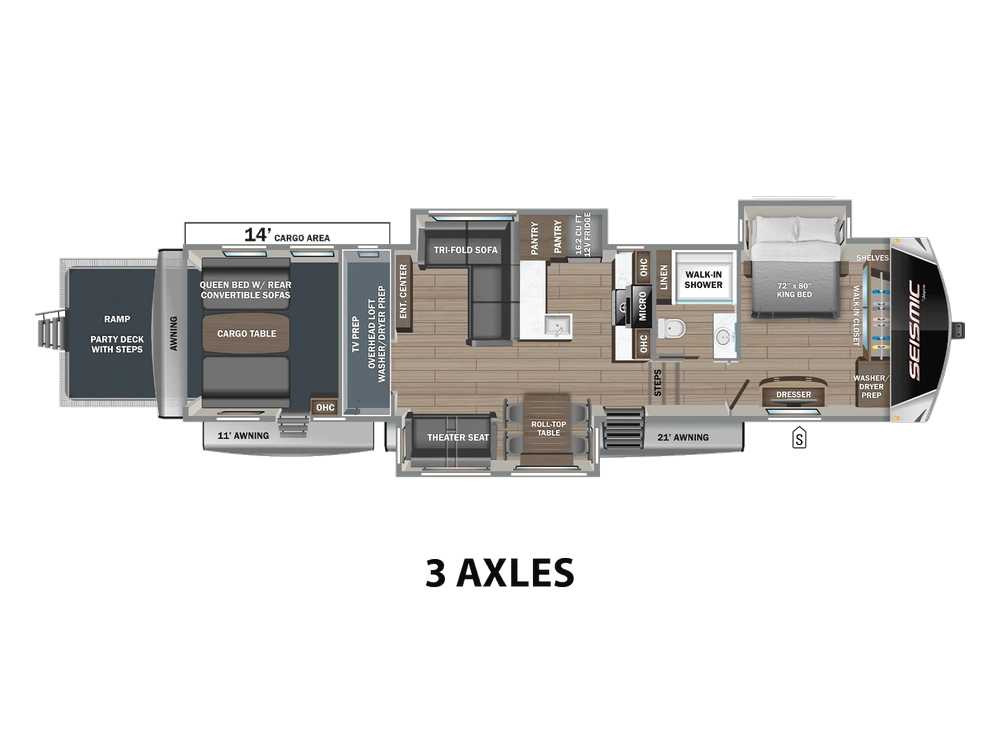 2026 Jayco Seismic Fifth Wheel Seismic Fifth Wheel 395 alt