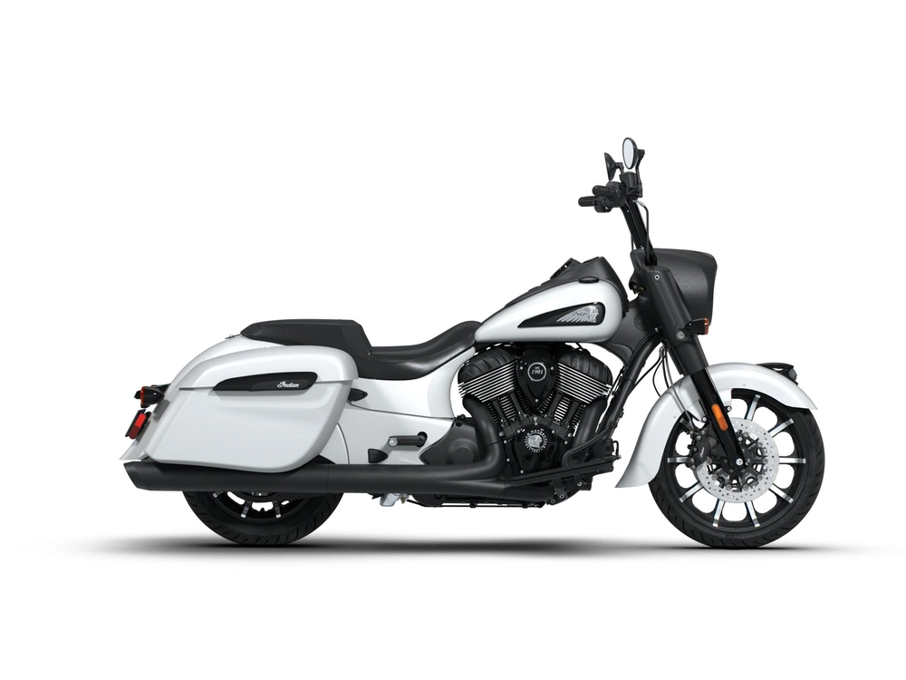 2026 Indian Motorcycle Indian Springfield Dark Horse Indian Springfield Dark Horse Ghost White Metallic Smoke alt
