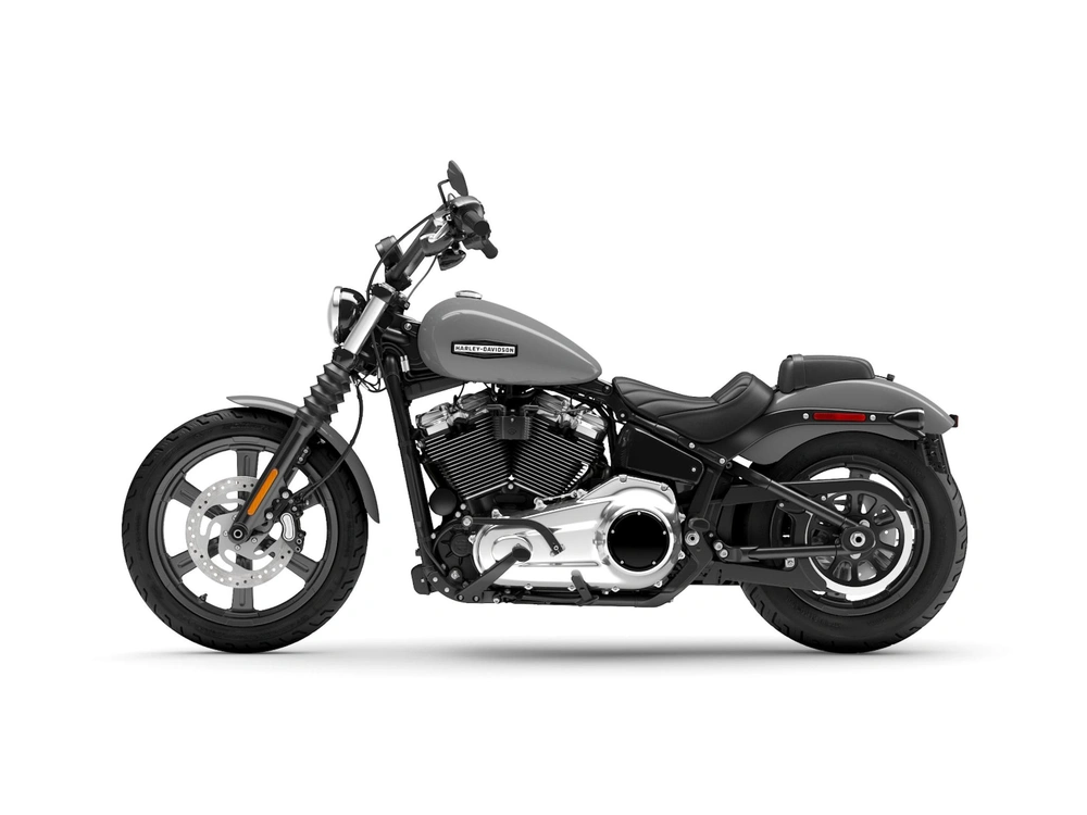 2026 Harley-Davidson Street Bob® Street Bob® Two-Up Dark Billiard Gray (Cast Wheels) alt