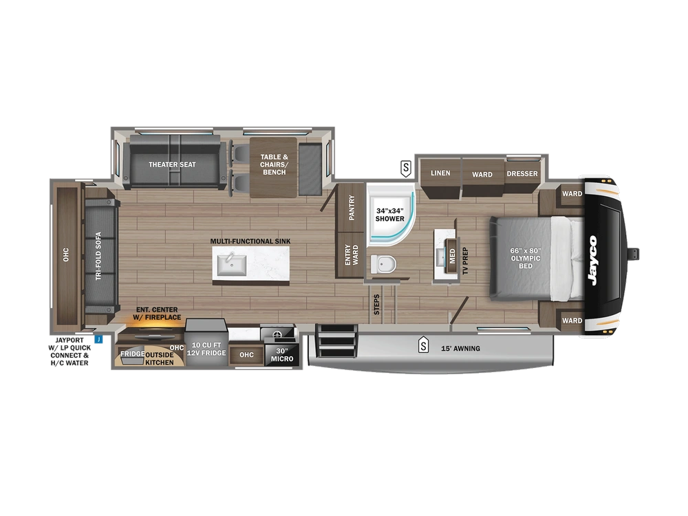 Jayco Eagle HT Fifth Wheels Eagle HT Fifth Wheels 28CRT 2026 alt