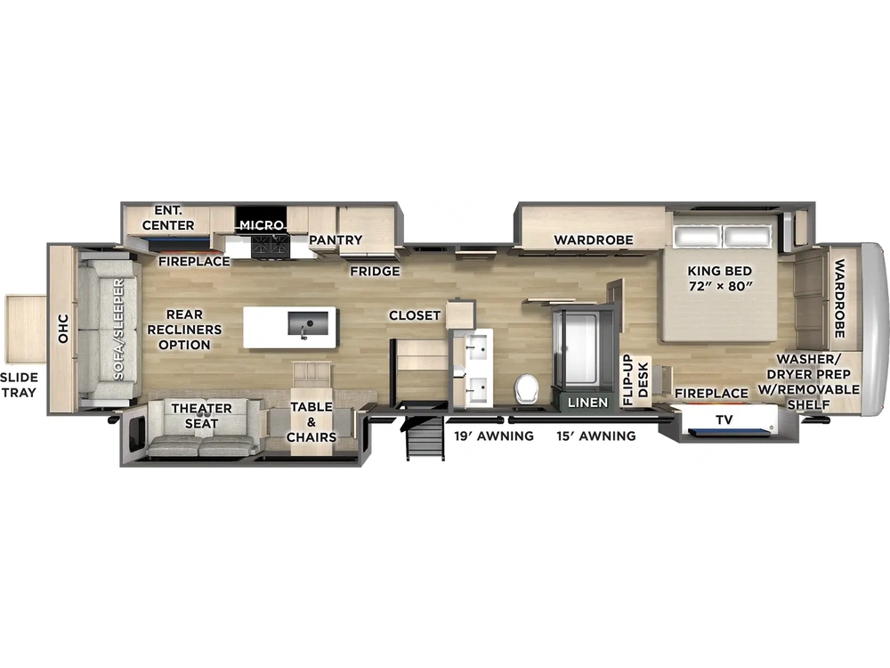 Forest River River Ranch River Ranch 393RL 2026 alt