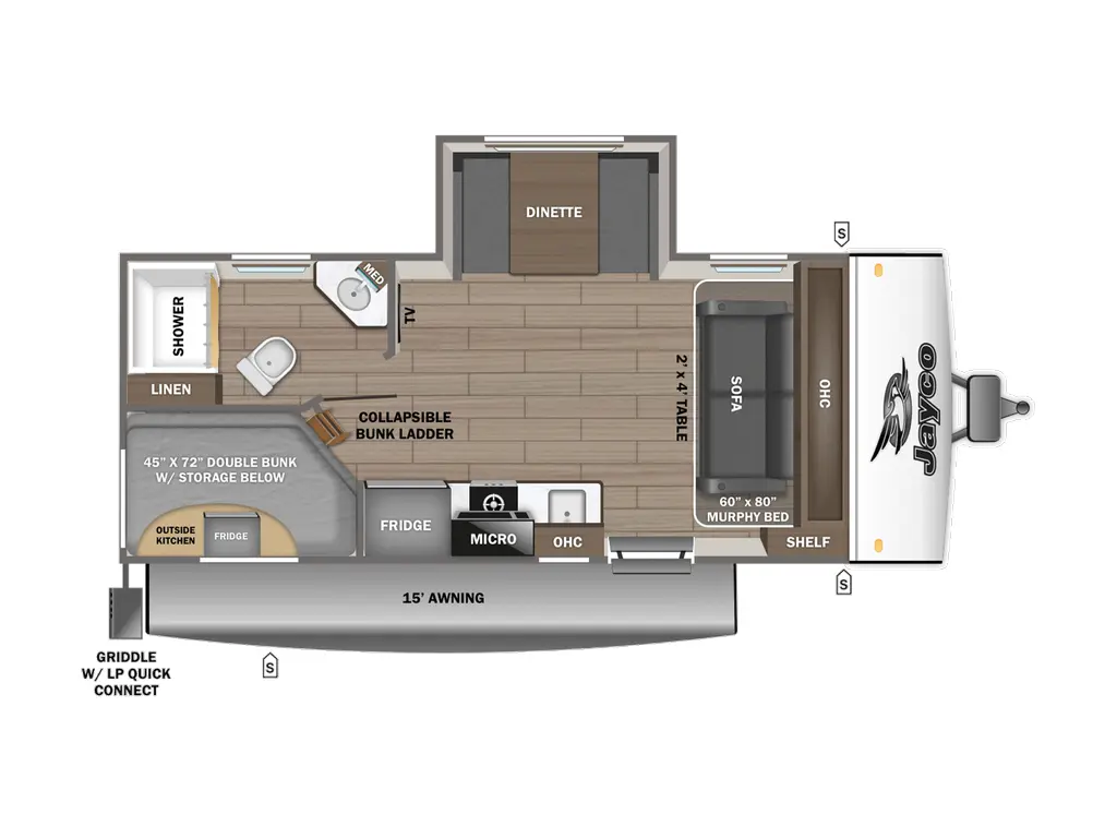 2026 Jayco Jay Feather Air 19MBS