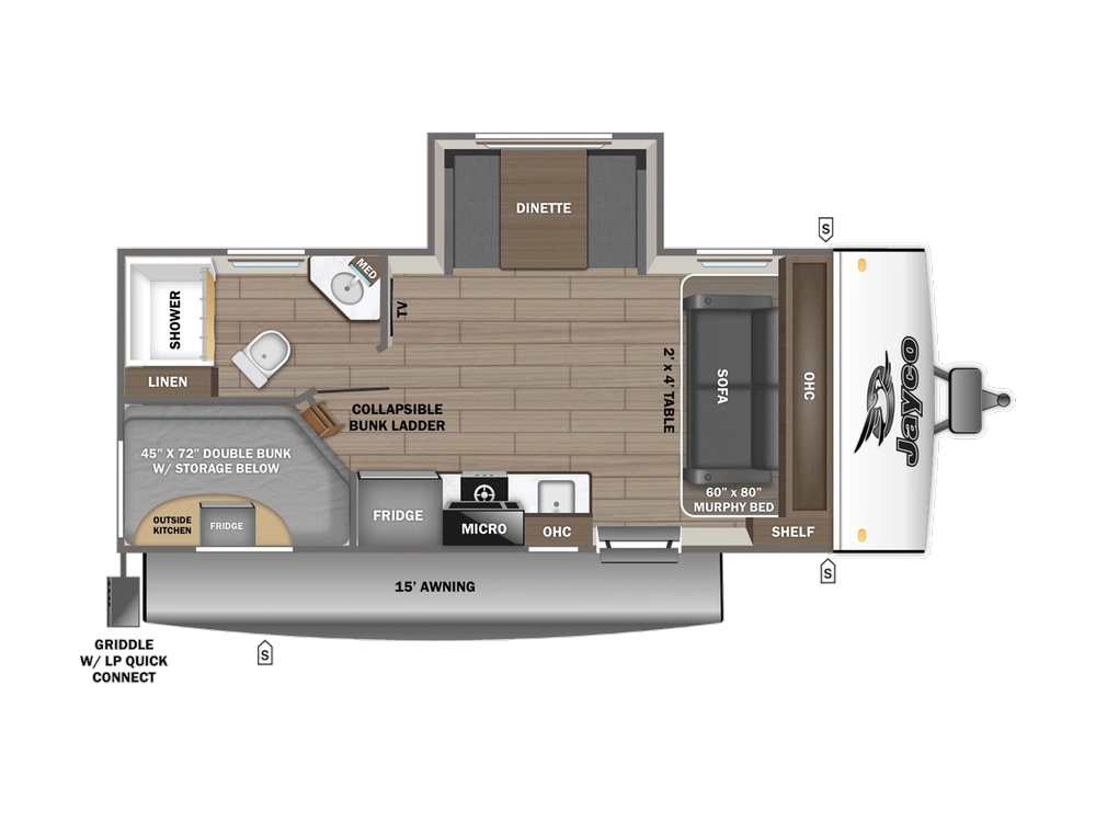 Jayco Jay Feather Air Jay Feather Air 19MBS 2026 alt