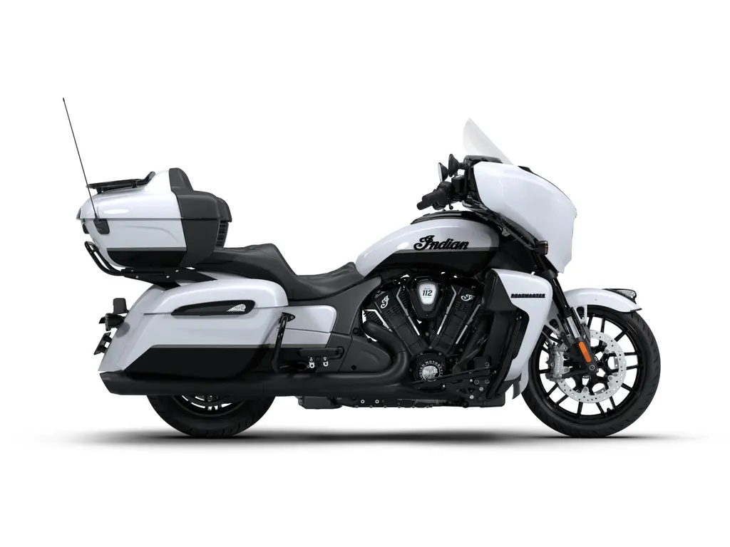 2026 Indian Motorcycle Roadmaster PowerPlus Dark Horse with 112 Ghost White Metallic with Black Metallic