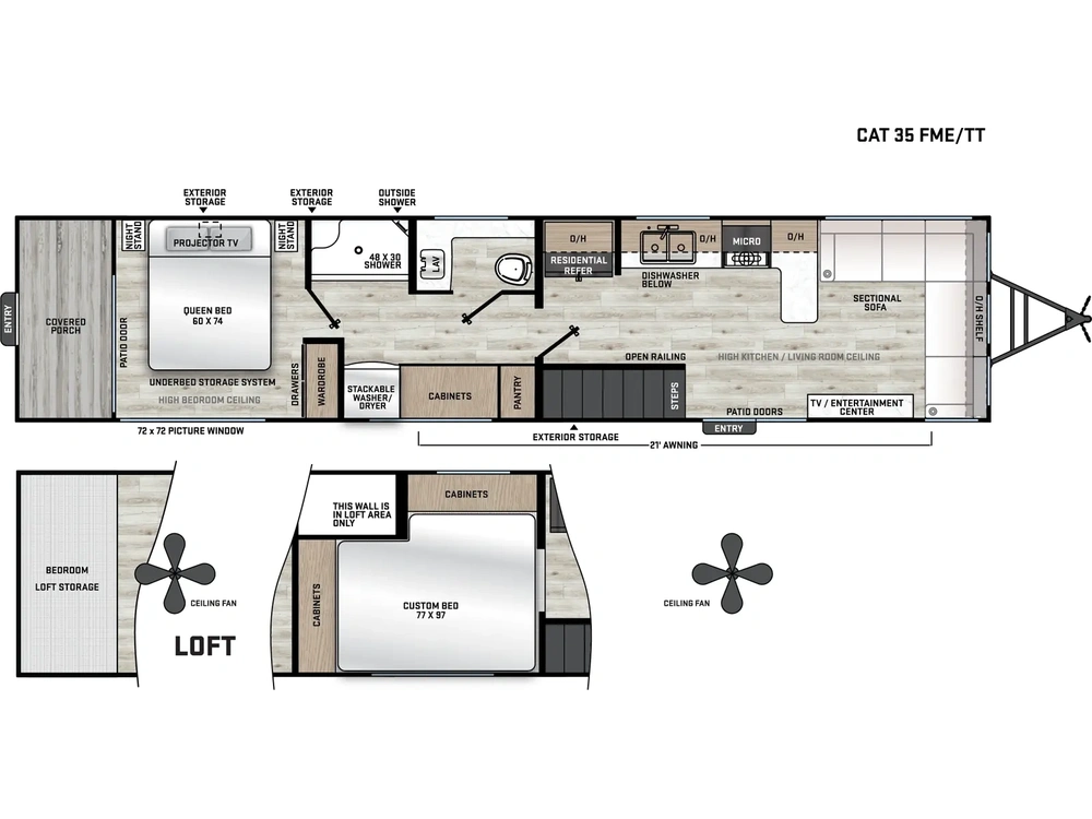 Coachmen Catalina Destination Series Catalina Destination Series 35FME 2026 alt