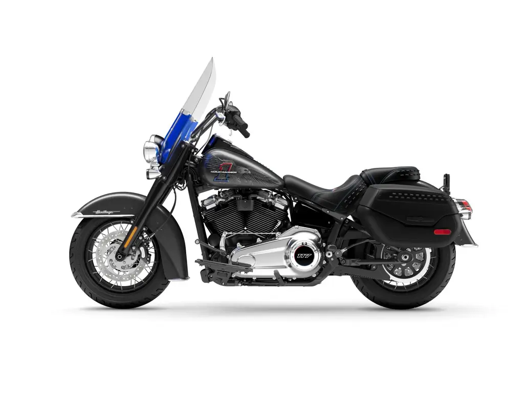 2026 Harley-Davidson Heritage Classic Two-Up Midnight Ember (Laced Wheels)