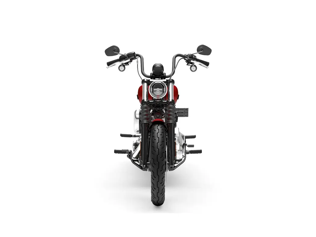 2026 Harley-Davidson Street Bob® Two-Up Brilliant Red (Laced Wheels)