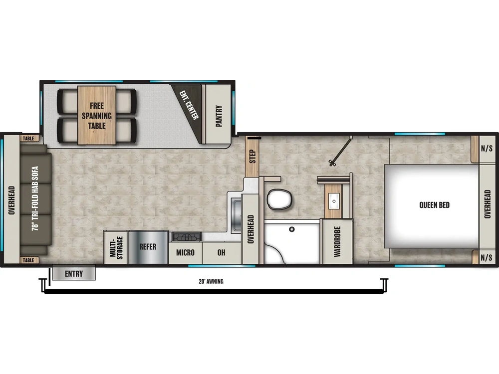2026 Coachmen Chaparral Chaparral 254RLS