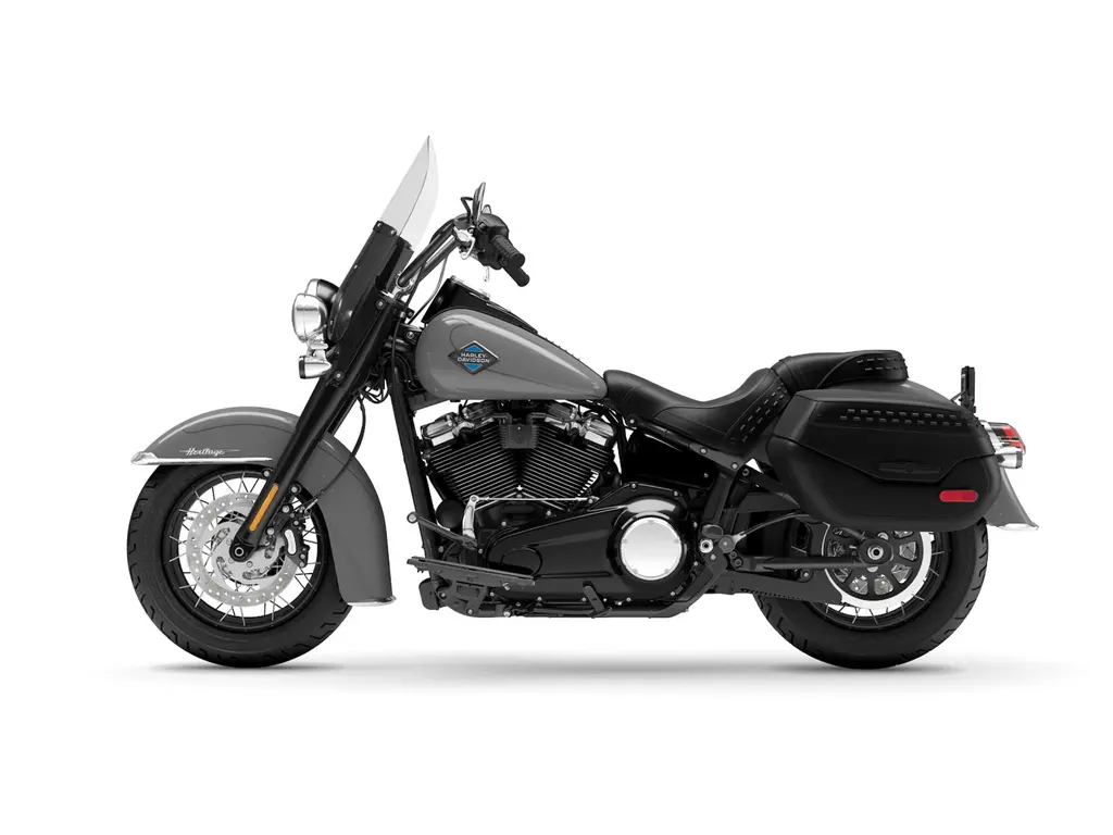 Harley-Davidson Heritage Classic Two-Up Dark Billiard Gray Black (Laced Wheels) 2026