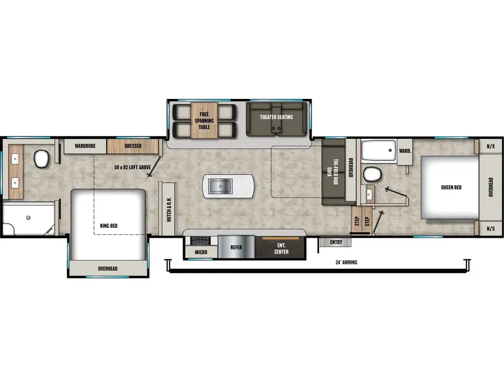 2026 Coachmen Chaparral 381DBL