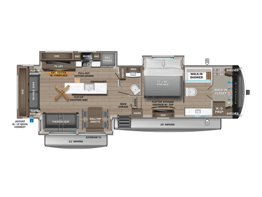 2026 Jayco Pinnacle Pinnacle 36FBTS alt