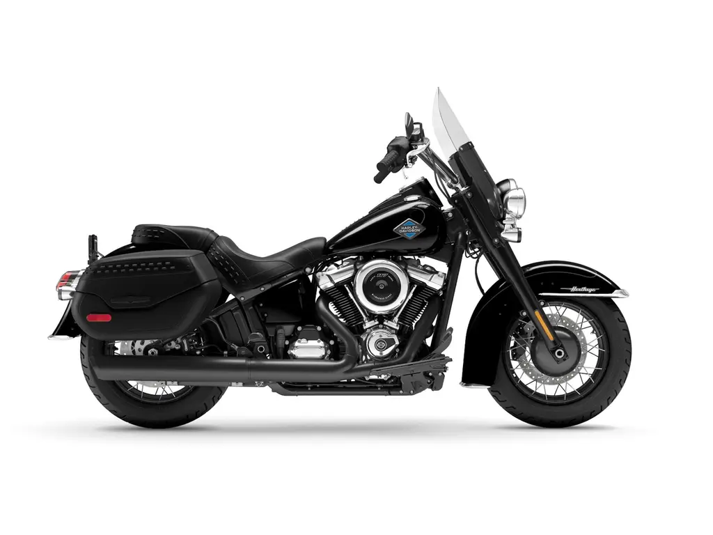 2026 Harley-Davidson Heritage Classic Two-Up Vivid Black Black (Laced Wheels)