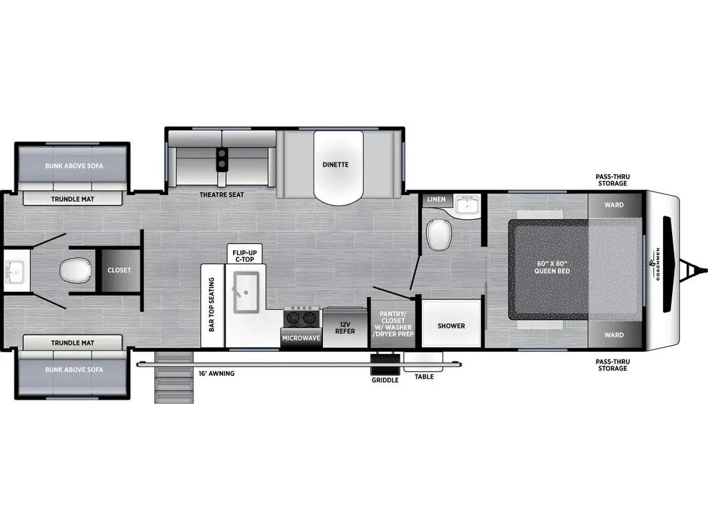 2026 Coachmen Freedom Express Liberty Edition 330BHJJ
