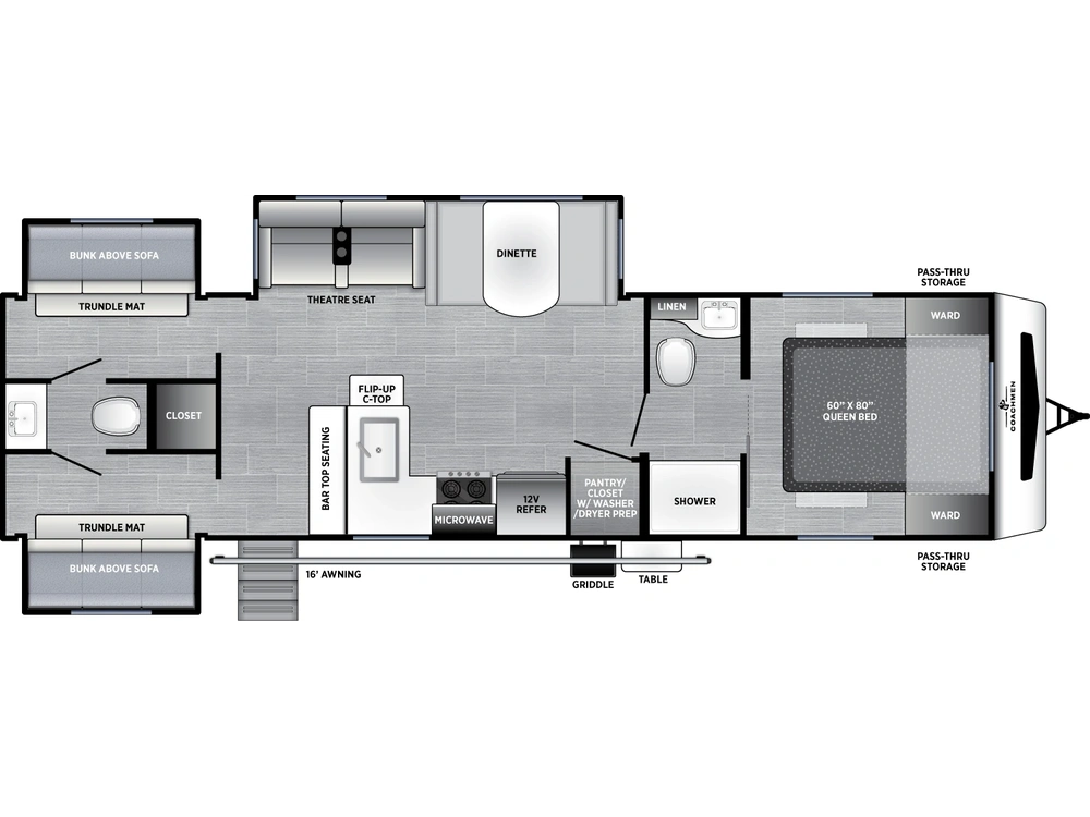 2026 Coachmen Freedom Express Liberty Edition Freedom Express Liberty Edition 330BHJJ alt