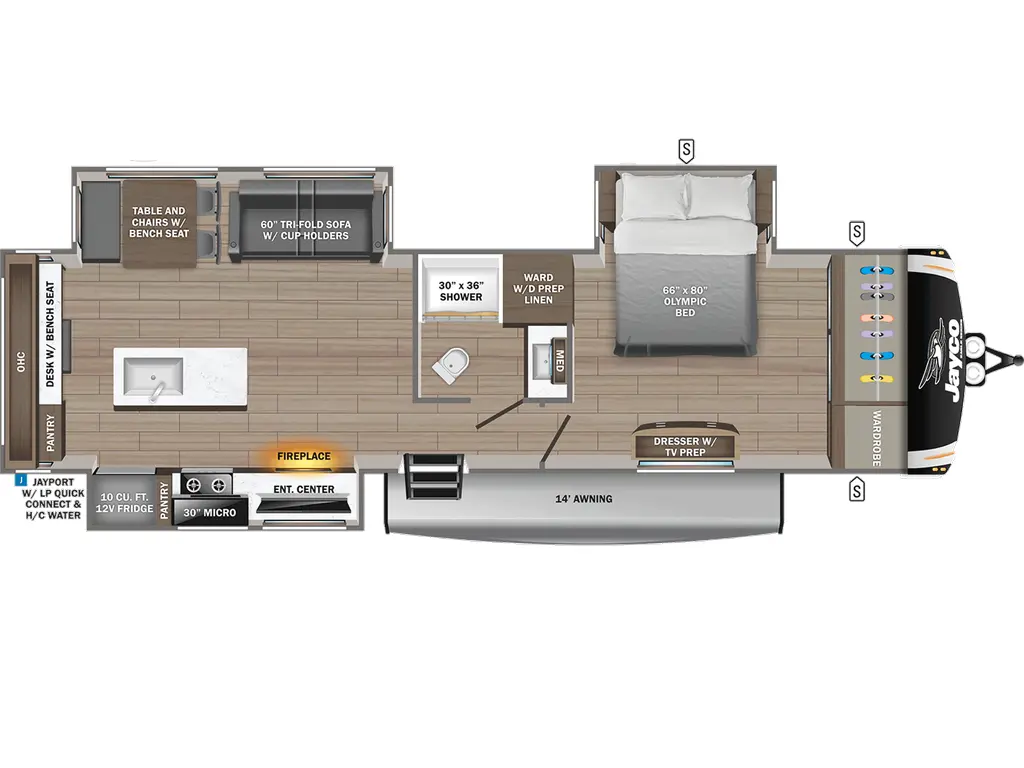 Jayco Eagle HT Travel Trailers 320MKTS 2026