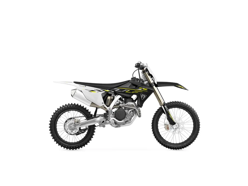 2026 Triumph Tf 450-X (2026) Jet Black / Pure White