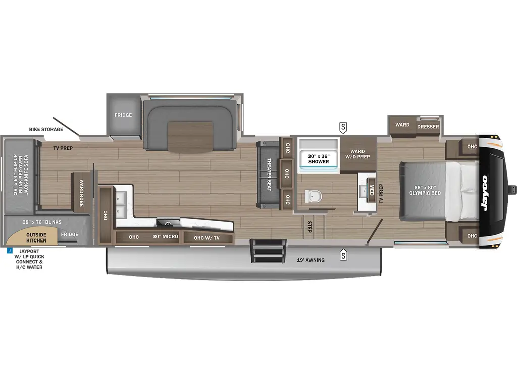 Jayco Eagle HT Fifth Wheels 31QCD 2026
