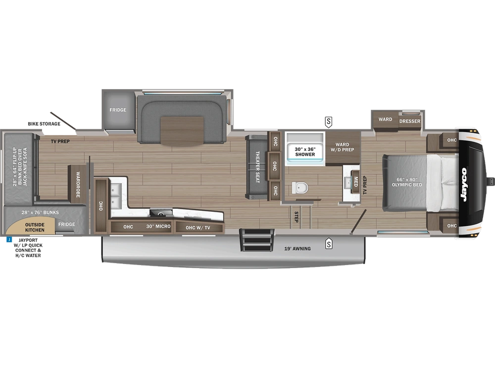 2026 Jayco Eagle HT Fifth Wheels Eagle HT Fifth Wheels 31QCD alt