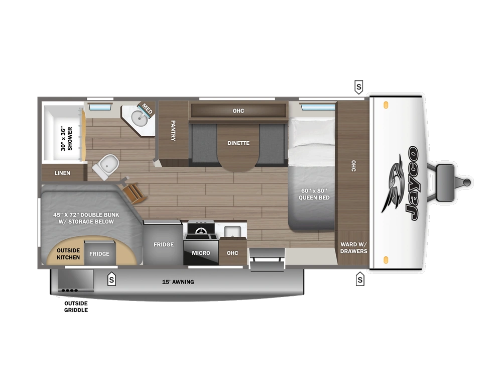 2026 Jayco Jay Feather Air Jay Feather Air 16DB alt