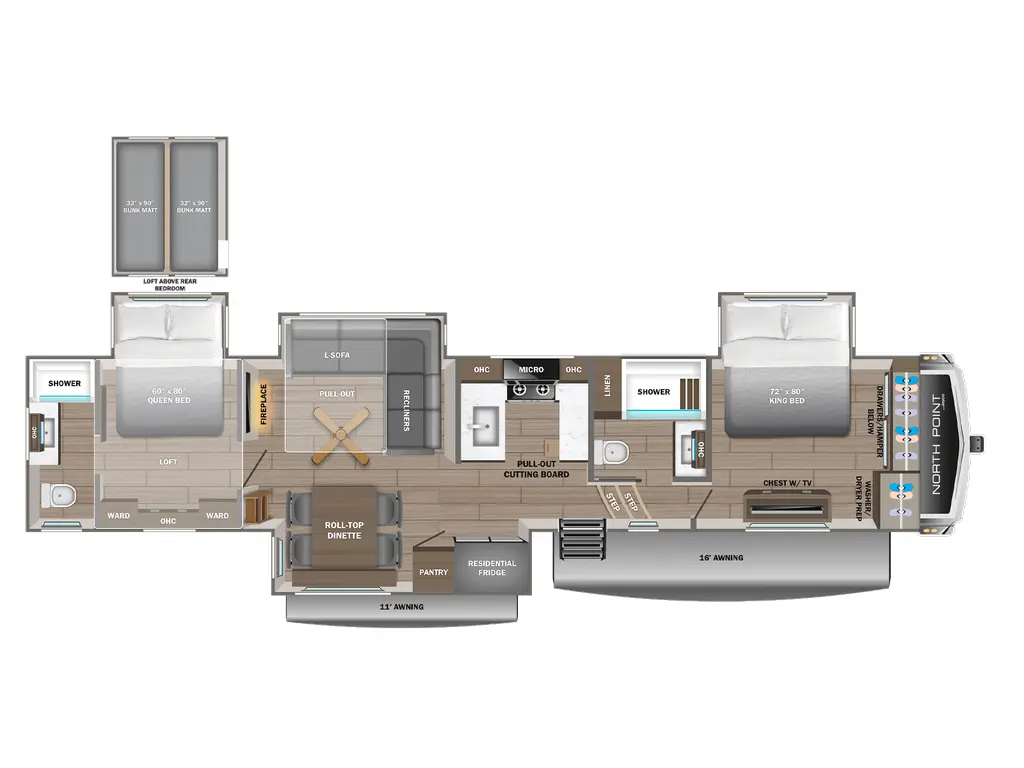 2026 Jayco North Point 395DSDB