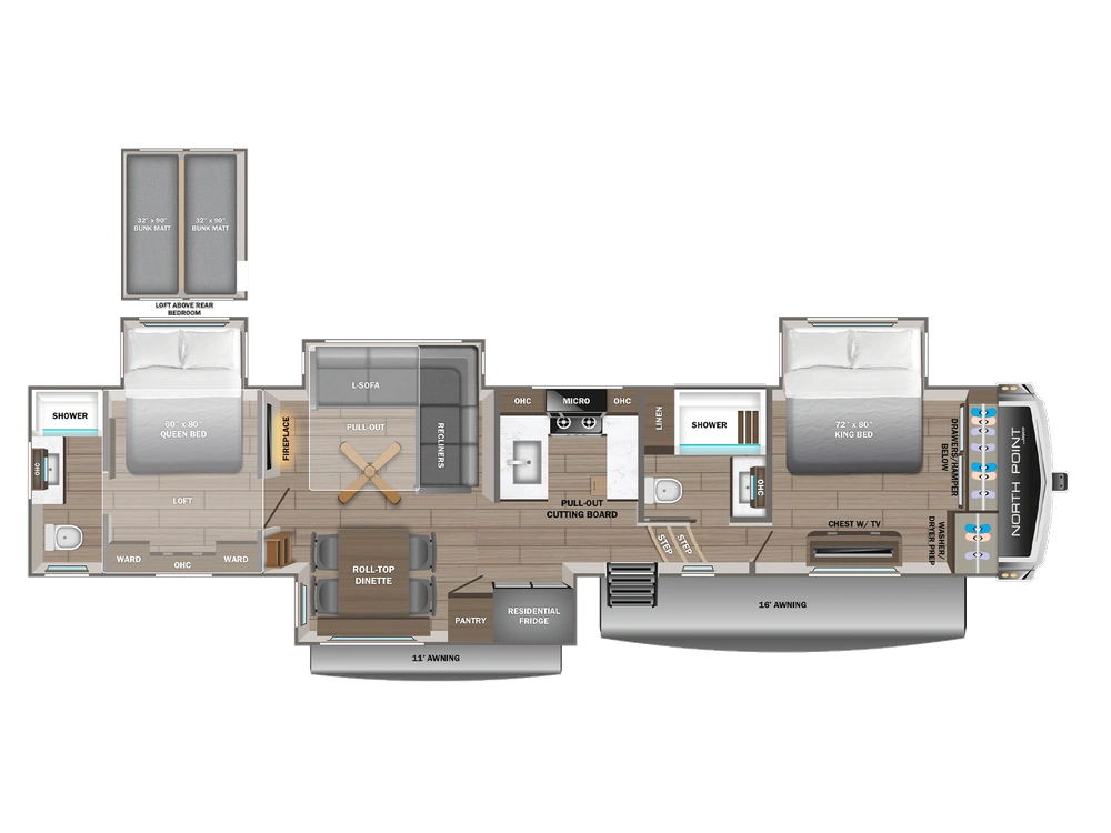 Jayco North Point North Point 395DSDB 2026 alt
