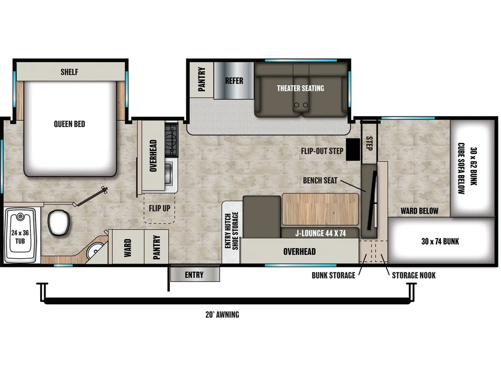 2026 Coachmen Chaparral Chaparral 218SE alt
