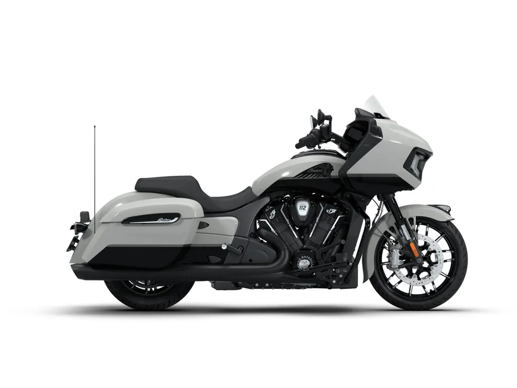 2026 Indian Motorcycle Indian Challenger Dark Horse with 112 Chalk with Black Metallic
