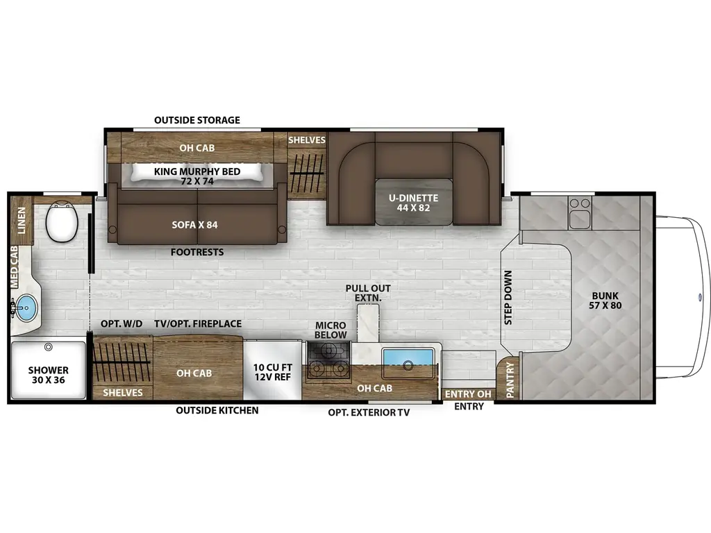 2026 Coachmen Leprechaun 260MB - Ford E-450
