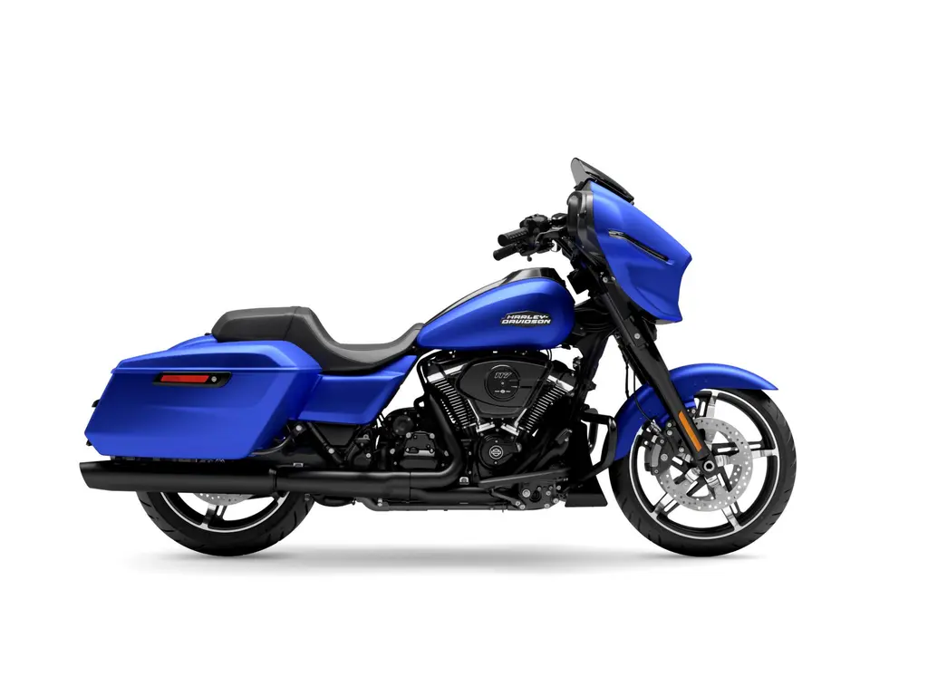 2026 Harley-Davidson Street Glide® Aurora Blue Denim (Black Finish)