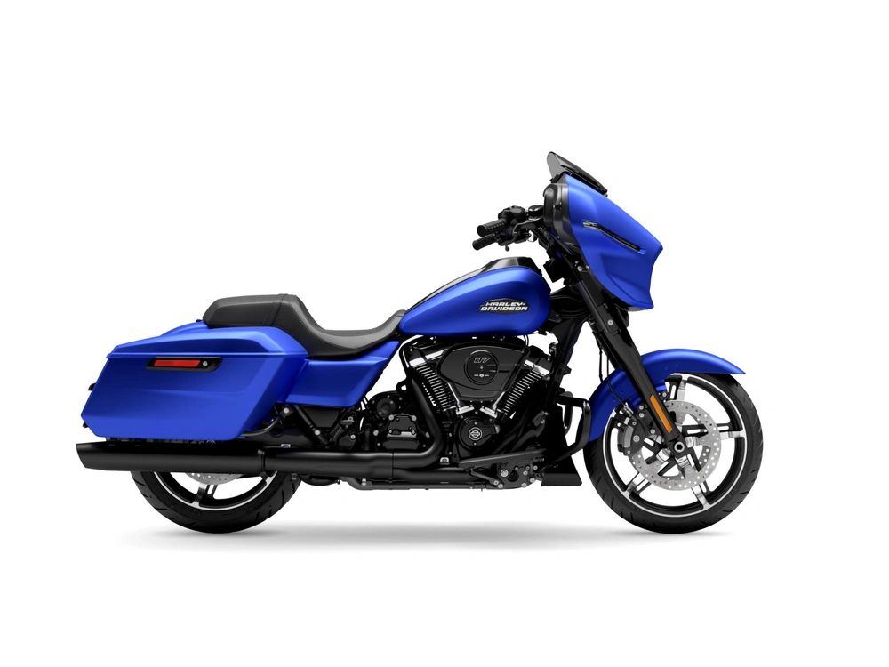 Harley-Davidson Street Glide® Street Glide® Two-Up Aurora Blue Denim (Black Trim) 2026 alt