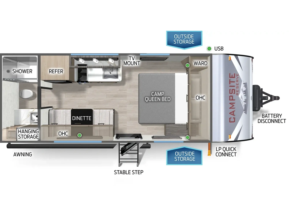 Forest River Campsite Reserve Campsite Reserve 16BC 2026 alt