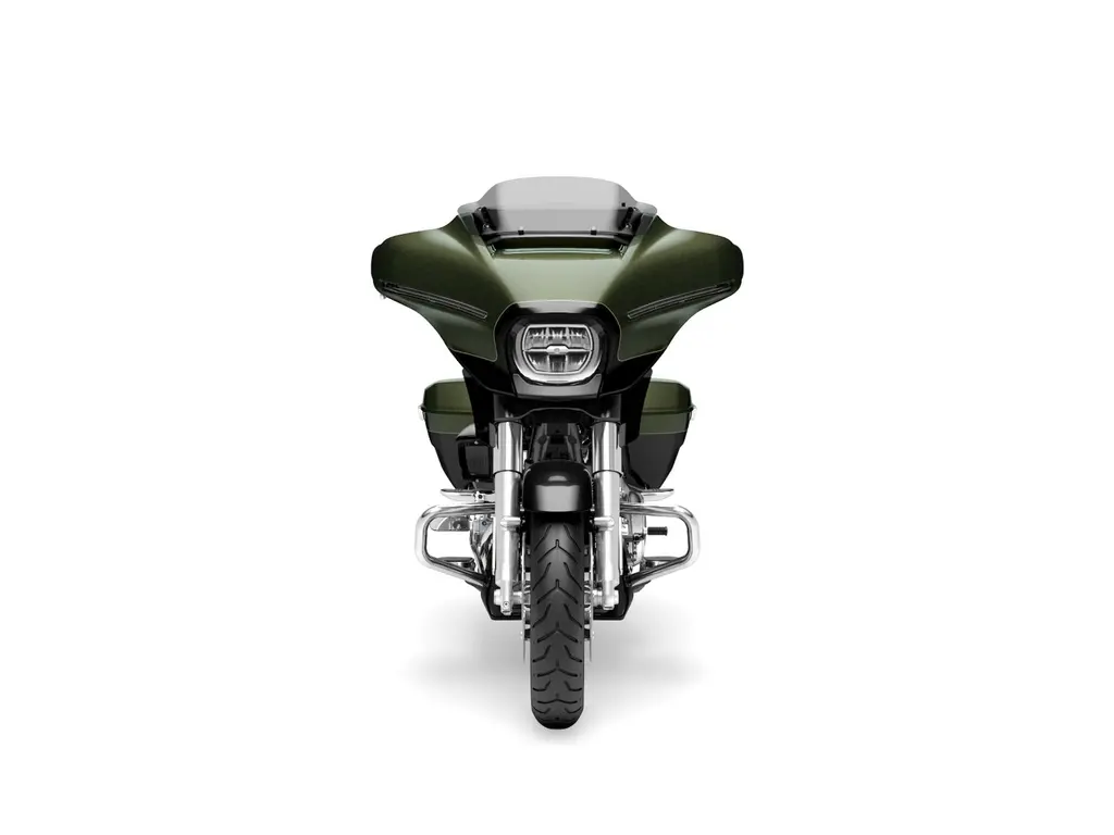 Harley-Davidson Street Glide® Olive Steel Metallic/Vivid Black (Chrome Finish) 2026