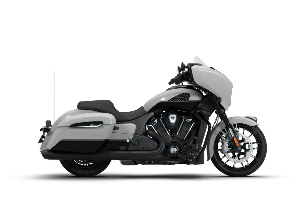 2026 Indian Motorcycle Chieftain PowerPlus Dark Horse with 112 Chalk with Black Metallic